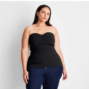 Future Collective Sweetheart Corset Tube Top